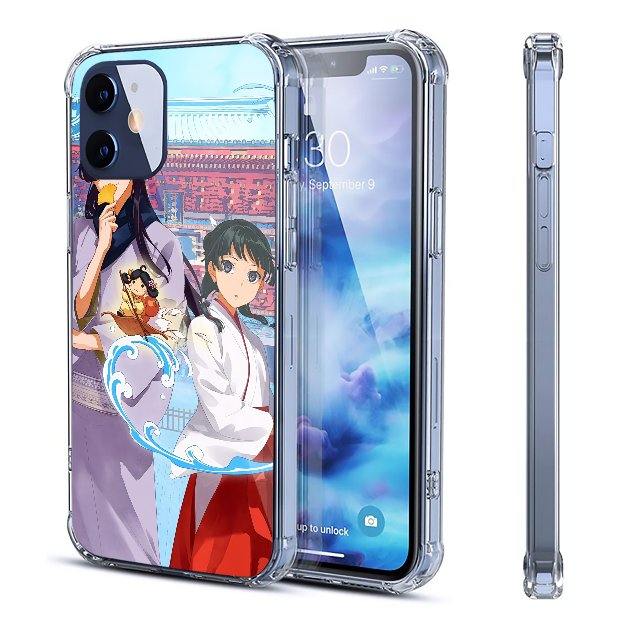 （画像用） 薬屋のひとりごと The Apothecary Diaries 【iPhone 12シリーズ対応】透明スマホケース（クリアソフトケース）